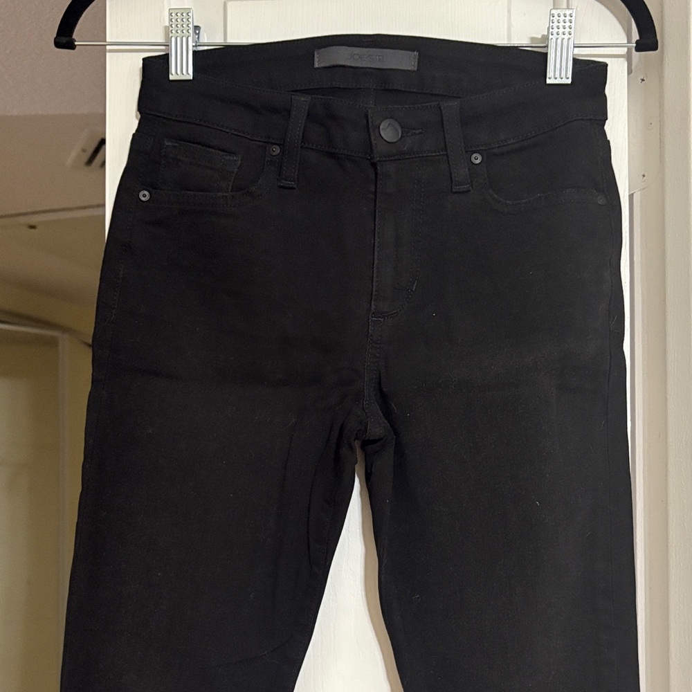Joe's Jeans Women’s Skinny Ankle Dark Black Skinny Jeans